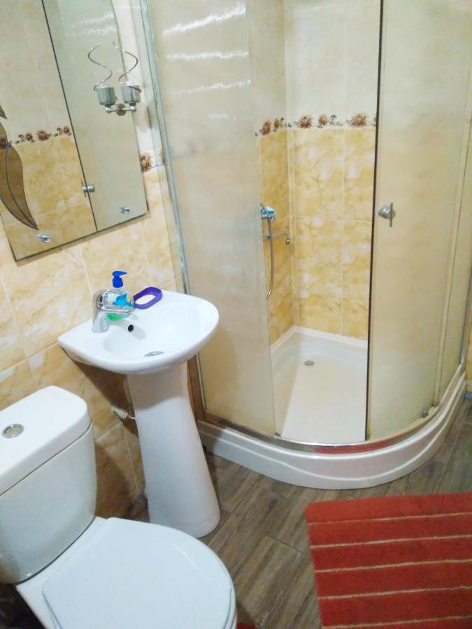 Двухкомнатная Квартира В Центре Okhtyrka Bagian luar foto